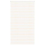 VIDAXL Store zebre beige marbre largeur du tissu 115,9 cm polyester
