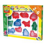 SES Creative Pâte à modeler Accessoires : 12 emportes pièces