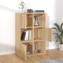 Voir la diapositive 3 : VIDAXL Armoire de rangement Chene sonoma 60x29,5x90 cm Bois ingenierie