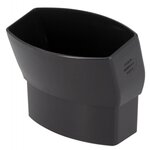 GIRPI Coude 15° mâle / femelle pour gouttière Pco87a PVC