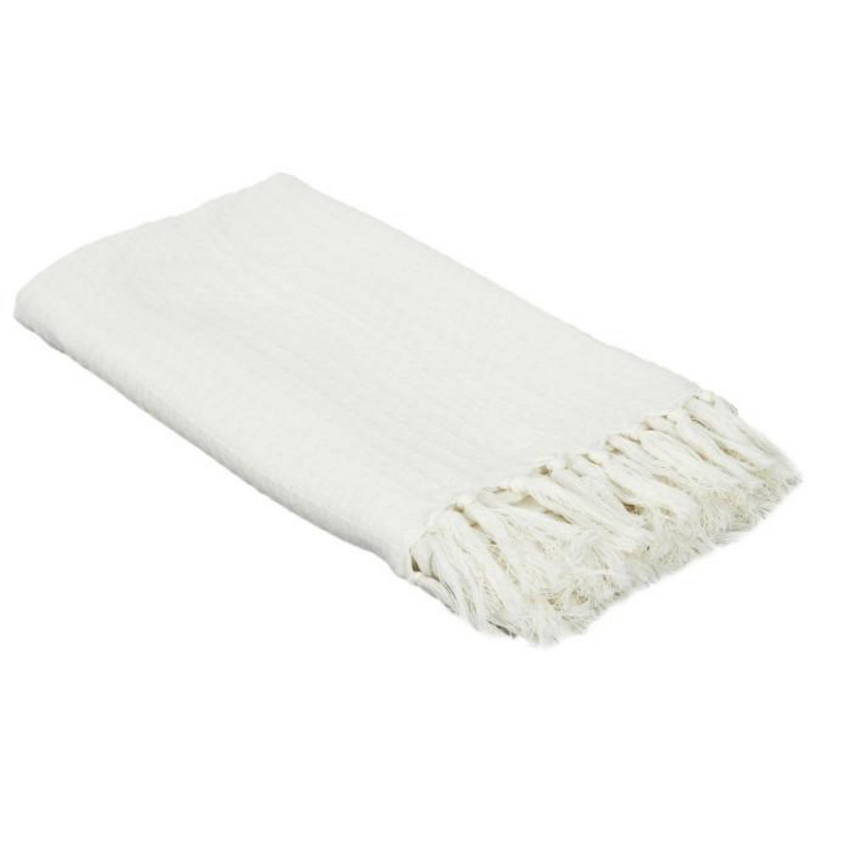 Paris Prix Jeté de Canapé  Gaufré  170x250cm Ivoire