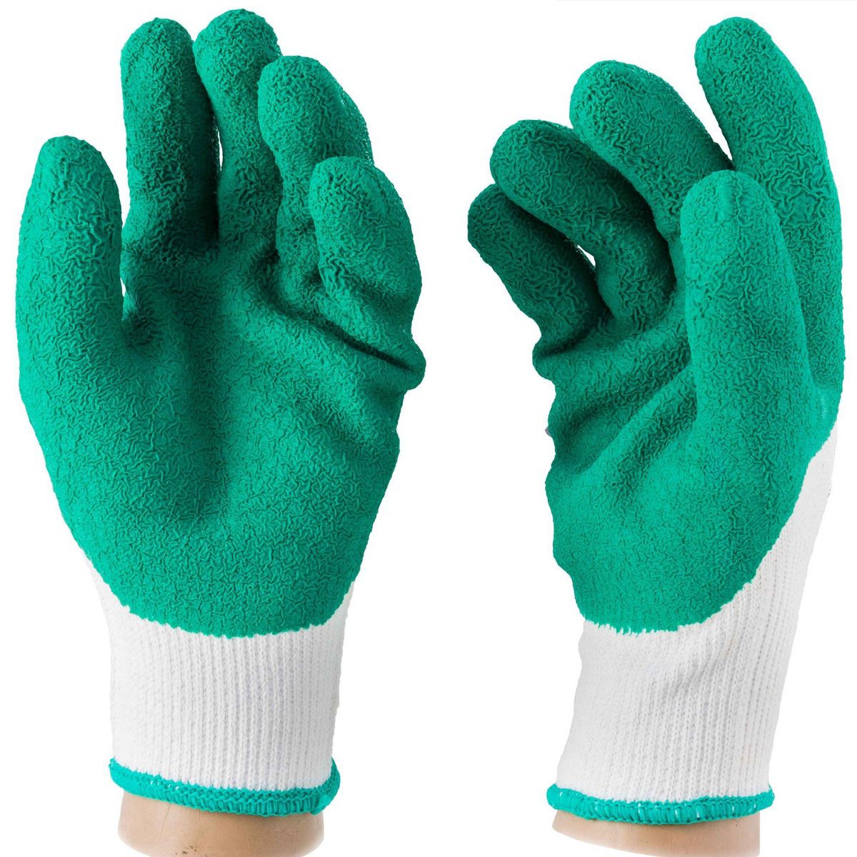 ROSTAING Gants épineux souple vert t8