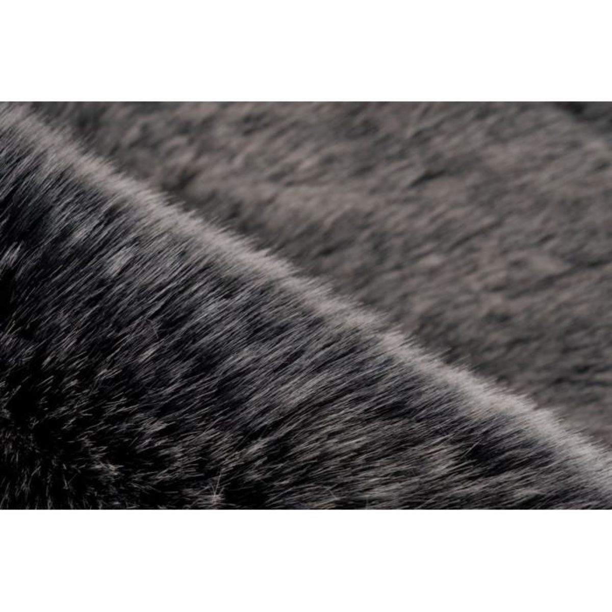 Paris Prix Tapis Imitation Fourrure à Poils Longs  Tender  Anthracite