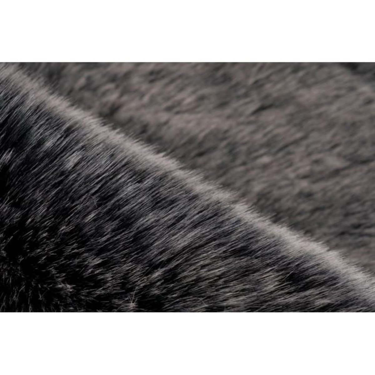 Paris Prix Tapis Imitation Fourrure à Poils Longs  Tender  Anthracite