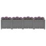 Voir la diapositive 3 : VIDAXL Lit sureleve gris clair 160x40x38 cm Polypropylene