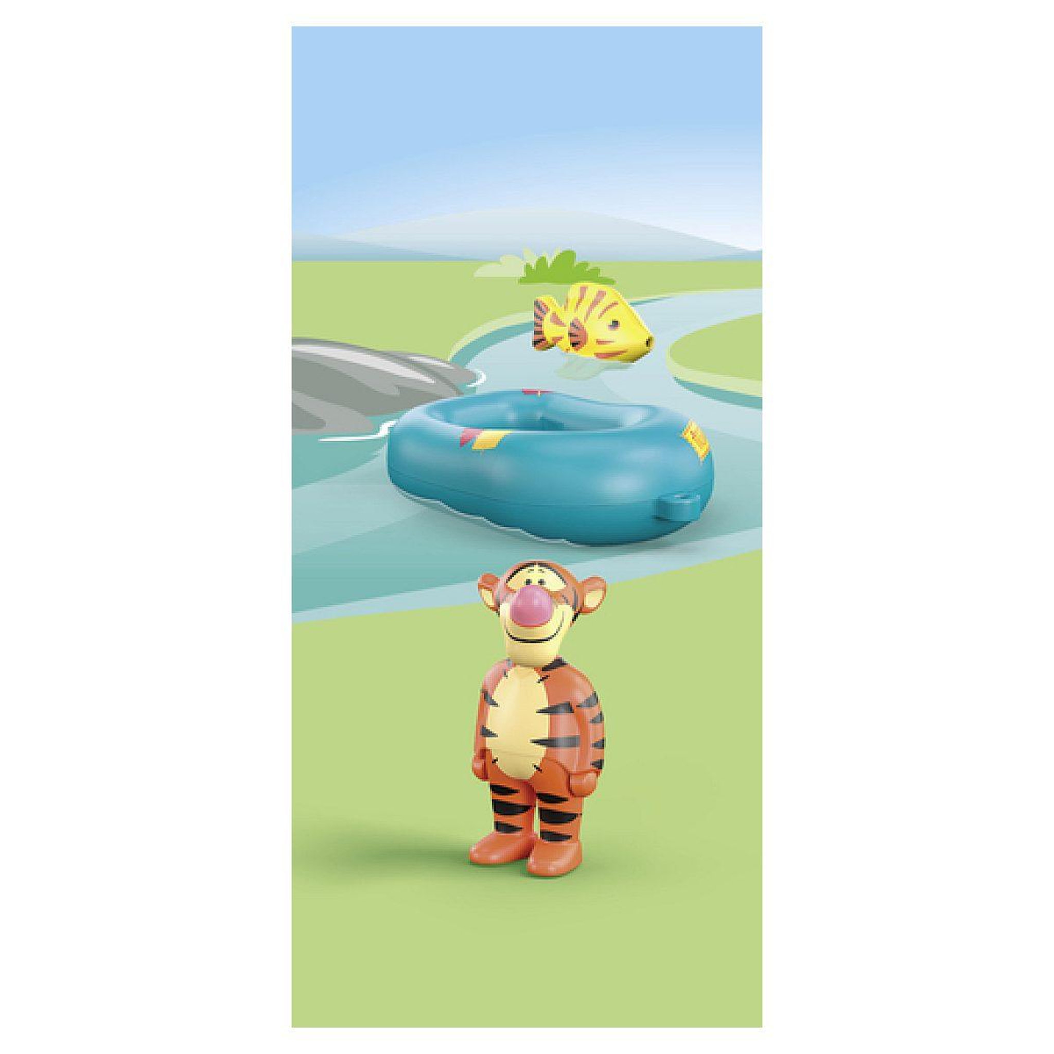 Voir la diapositive 2 : PLAYMOBIL 71704  junior  and  disney : tigrou  avec canot