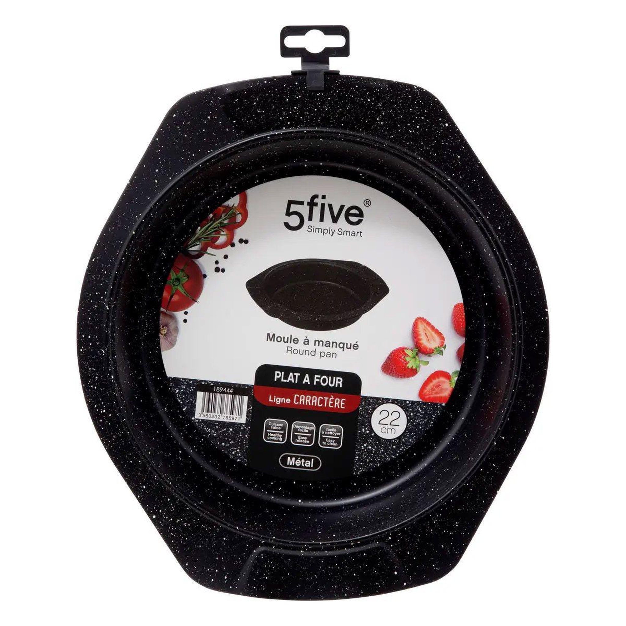 Voir la diapositive 3 : FIVE Moule à manqué  caractère  29cm noir