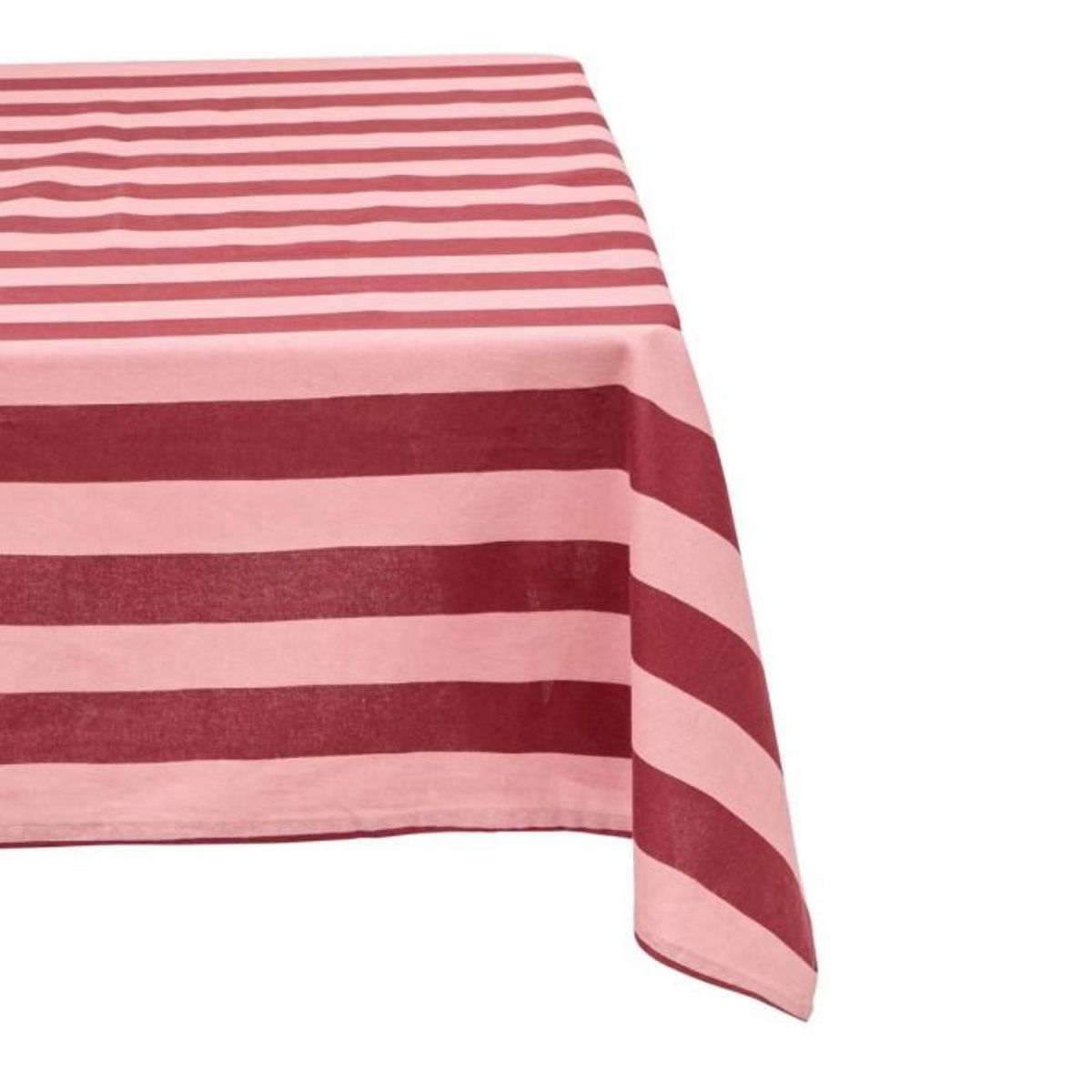 ATMOSPHERA Nappe à Rayures  Chéri  150x250cm Rouge