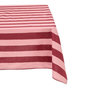 Voir la diapositive 2 : ATMOSPHERA Nappe à Rayures  Chéri  150x250cm Rouge