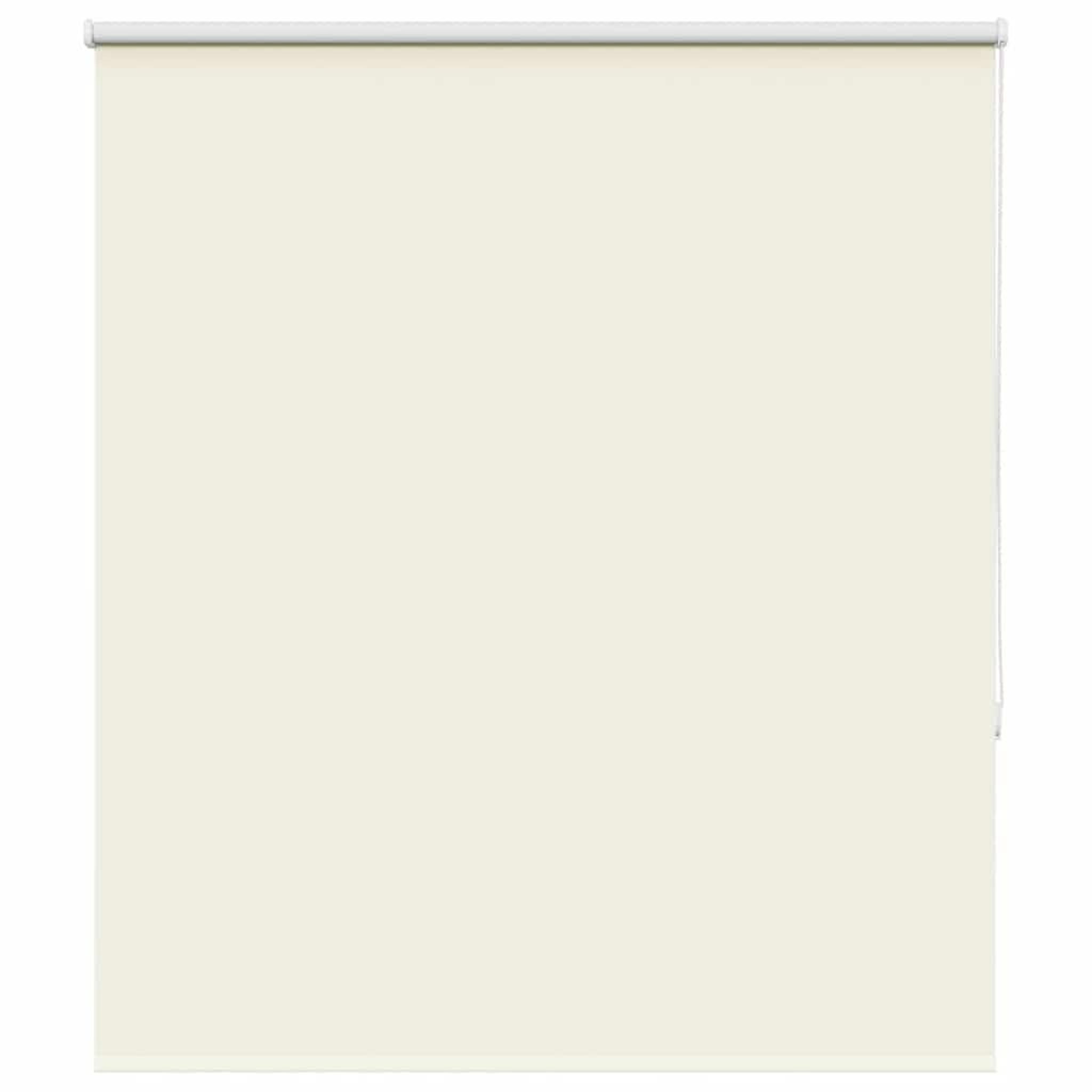 Voir la diapositive 2 : VIDAXL Store enrouleur occultant blanc casse largeur du tissu 121,6 cm