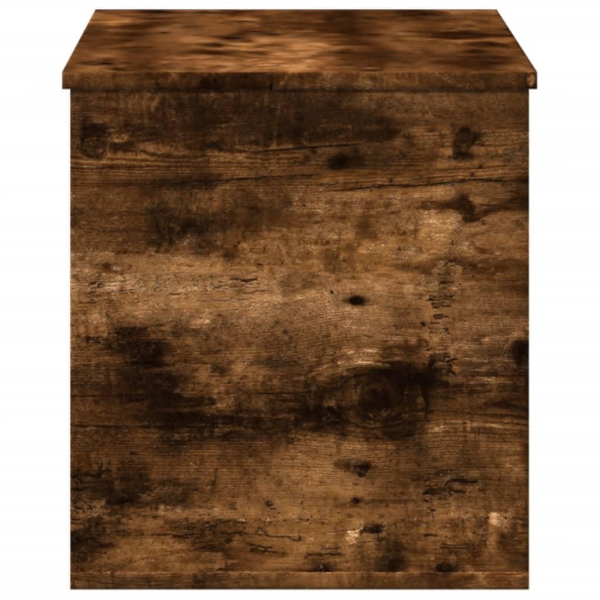 Voir la diapositive 5 : VIDAXL Boîte de rangement chene fume 100x42x46 cm bois d'ingenierie