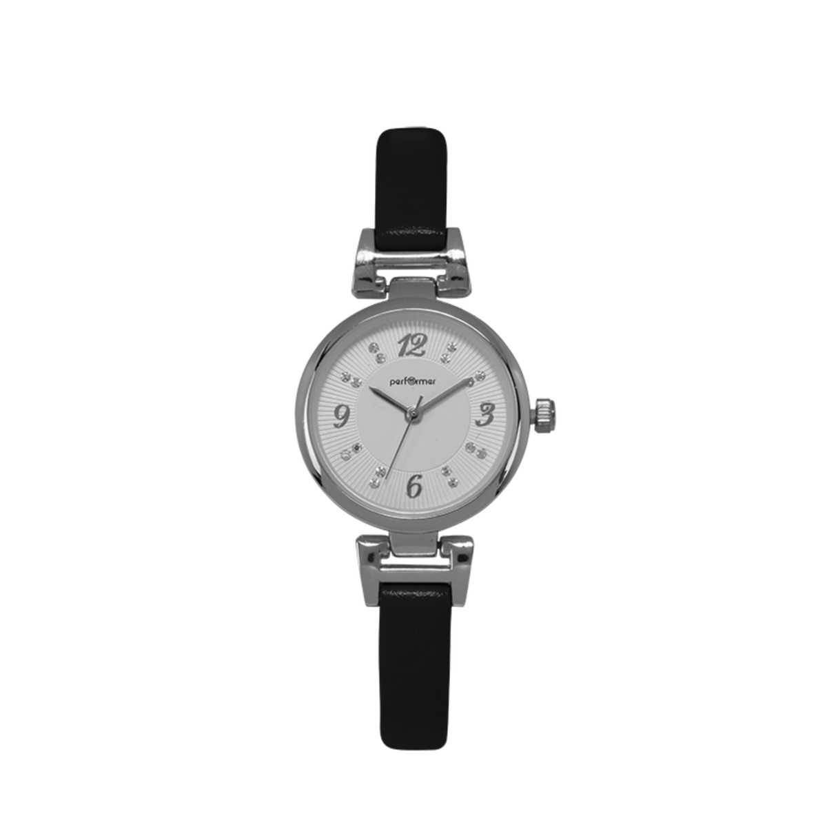 Montre argent et noir femme hot sale