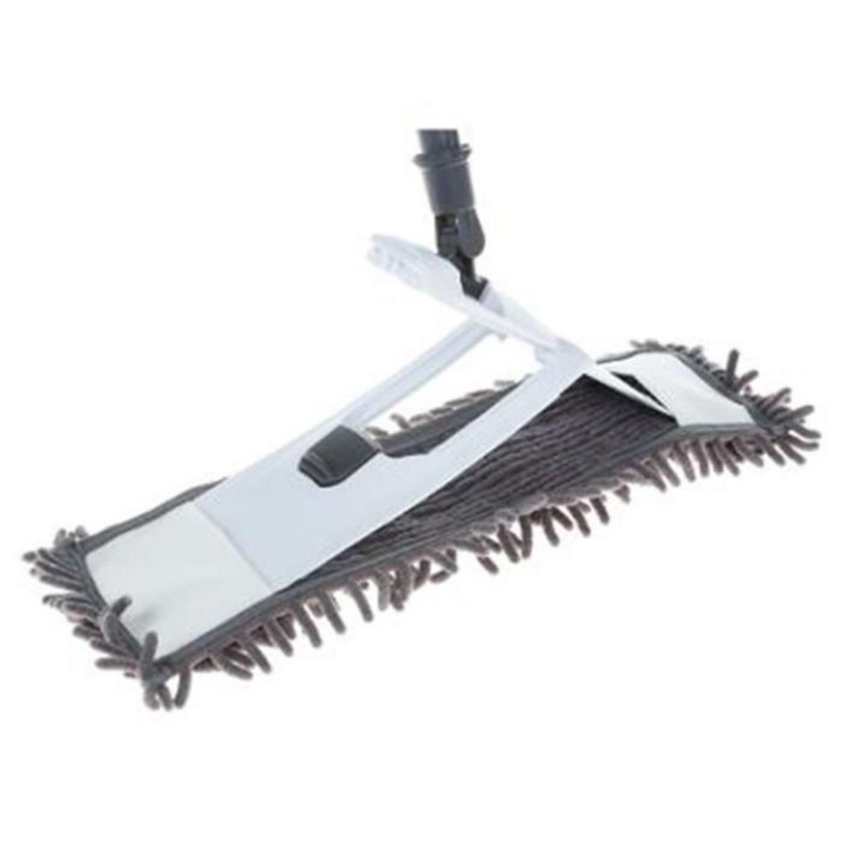 B BASIC & CO Balai Télescopique  Microfibre Chenille  163cm Gris