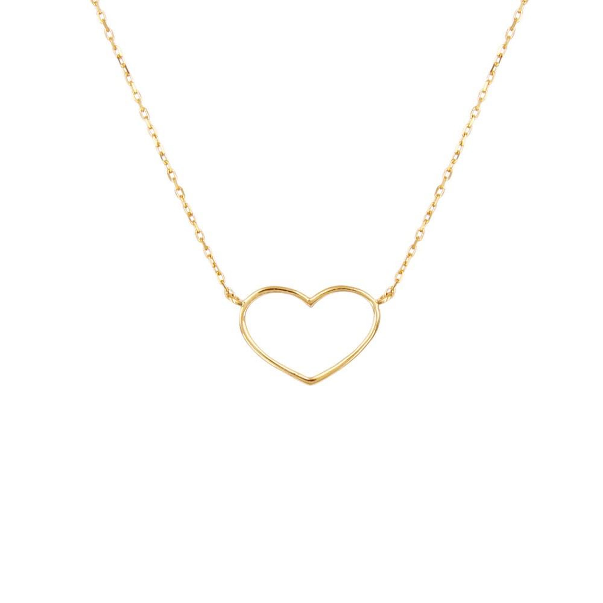 L'ATELIER D'AZUR Collier Coeur - Or Jaune - Femme