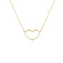 Voir la diapositive 1 : L'ATELIER D'AZUR Collier Coeur - Or Jaune - Femme