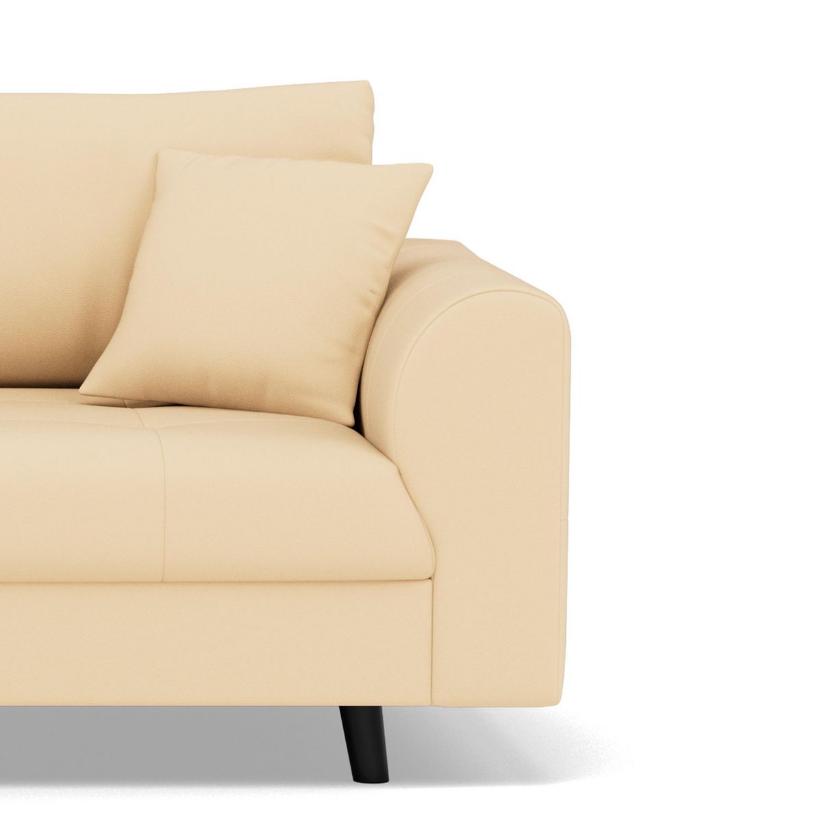 LISA DESIGN Rune - canapé d'angle gauche 4 places en simili