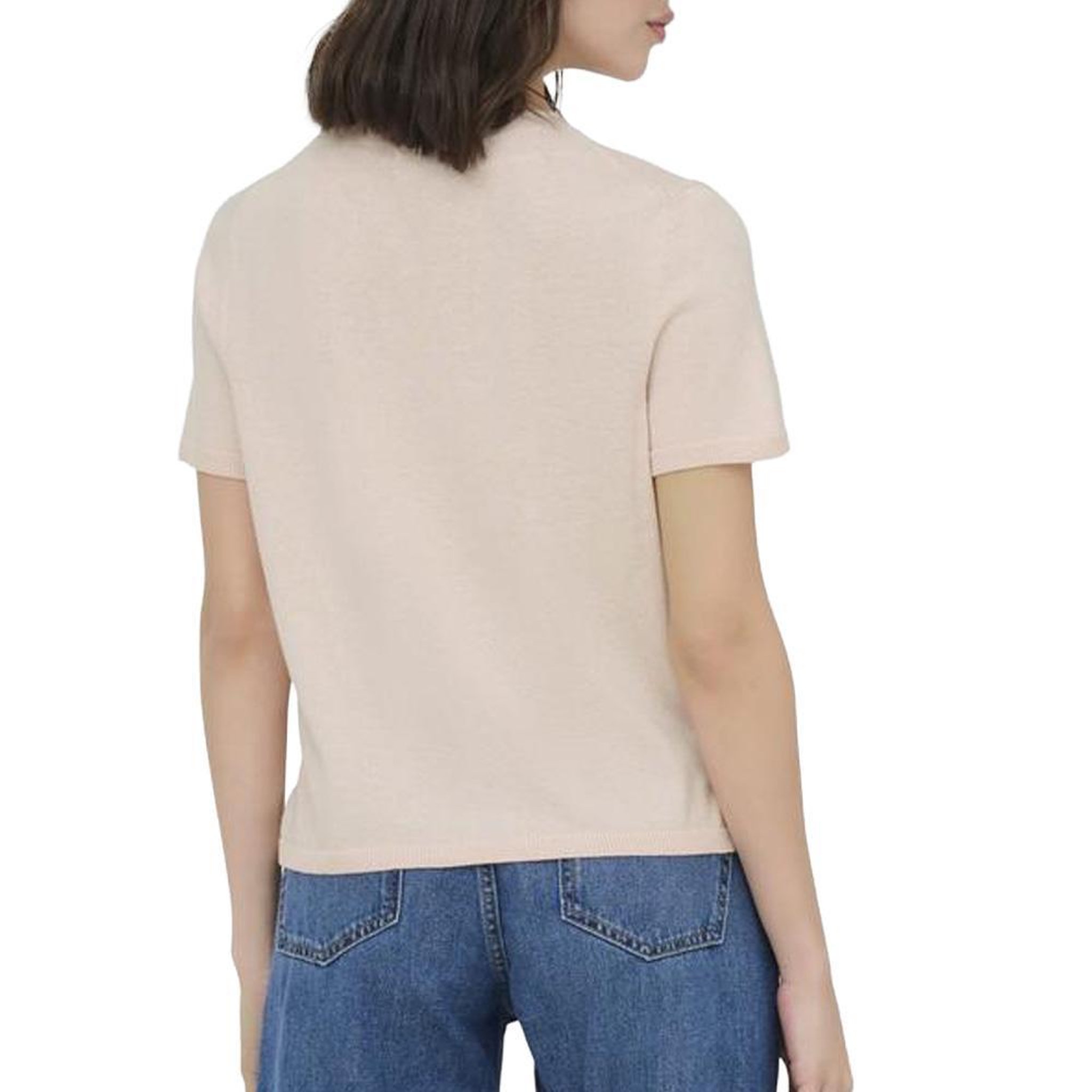 Voir la diapositive 2 : JACQUELINE DE YONG T-Shirt Rose Clair Femme JDY Bodil