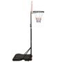 Voir la diapositive 3 : VIDAXL Support de basket-ball Blanc 216-250 cm Polyethylene