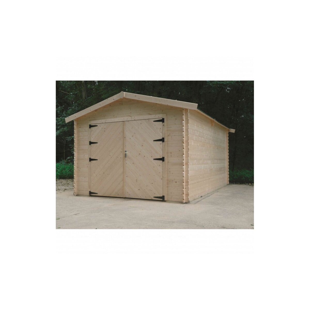 Abri de Jardin Bois GARAGE TRADITIONAL 18,19 M² - Solid