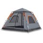 Voir la diapositive 2 : VIDAXL Tente de camping a dome 5 personnes liberation rapide