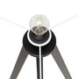 Paris Prix Lampe à Poser Design  Mala  64cm Blanc & Noir