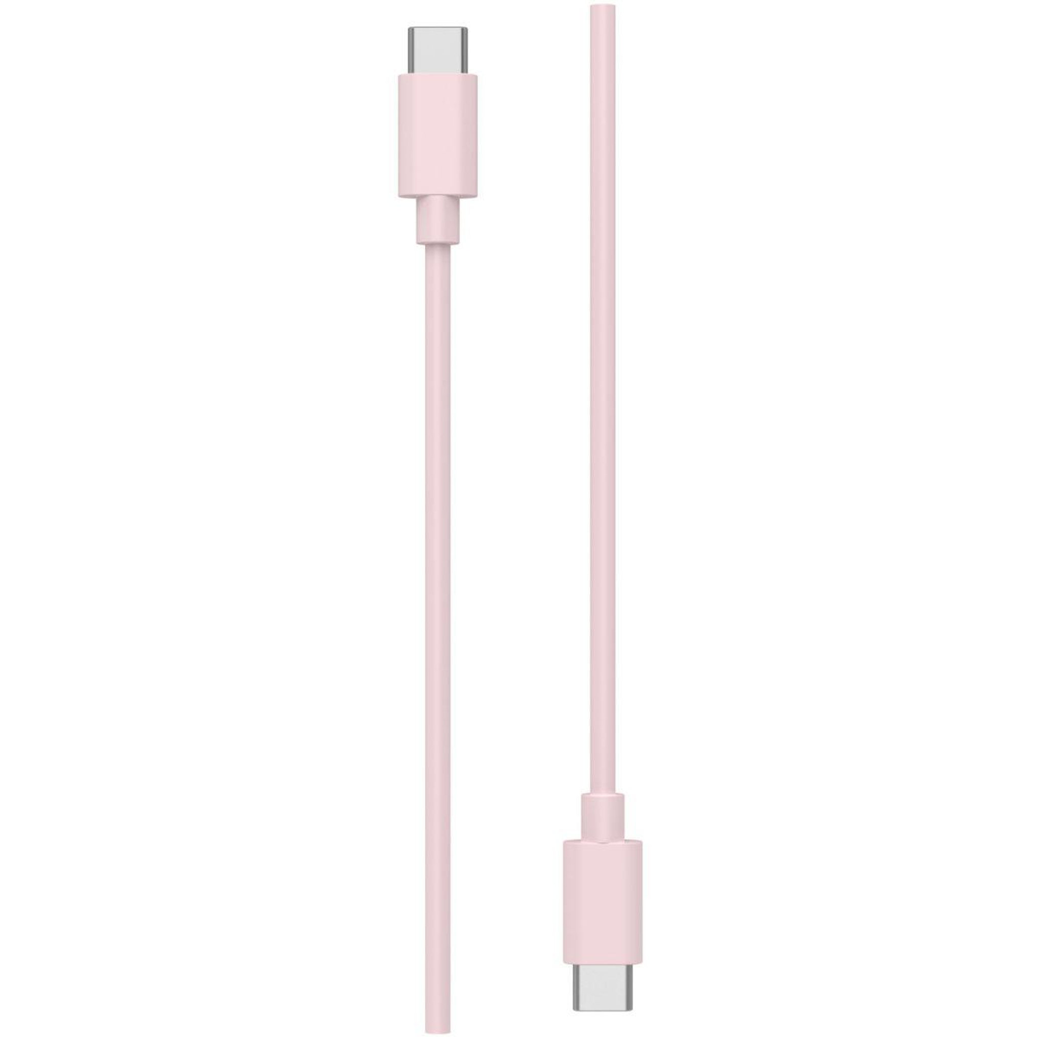 Voir la diapositive 3 : ESSENTIEL B Câble USB C 1M vers USB-C Rose