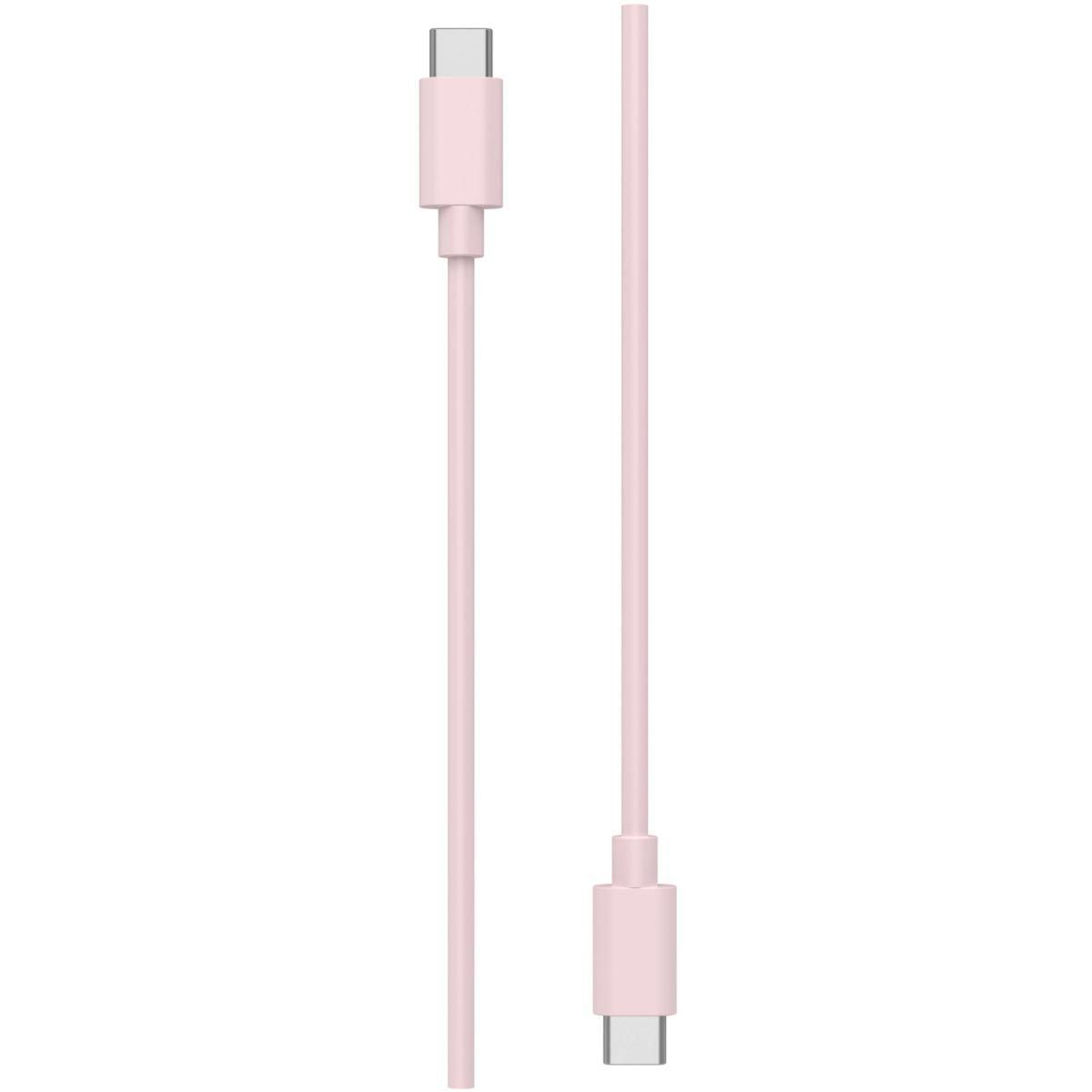 ESSENTIEL B Câble USB C 1M vers USB-C Rose