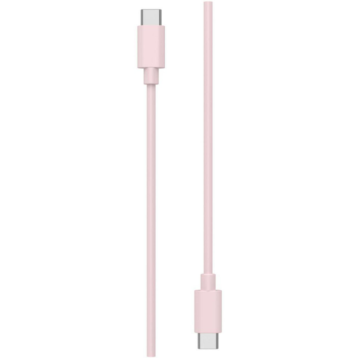 ESSENTIEL B Câble USB C 1M vers USB-C Rose