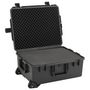 Voir la diapositive 4 : VIDAXL Valise de vol portable Noir 62,5x50x28,5 cm PP