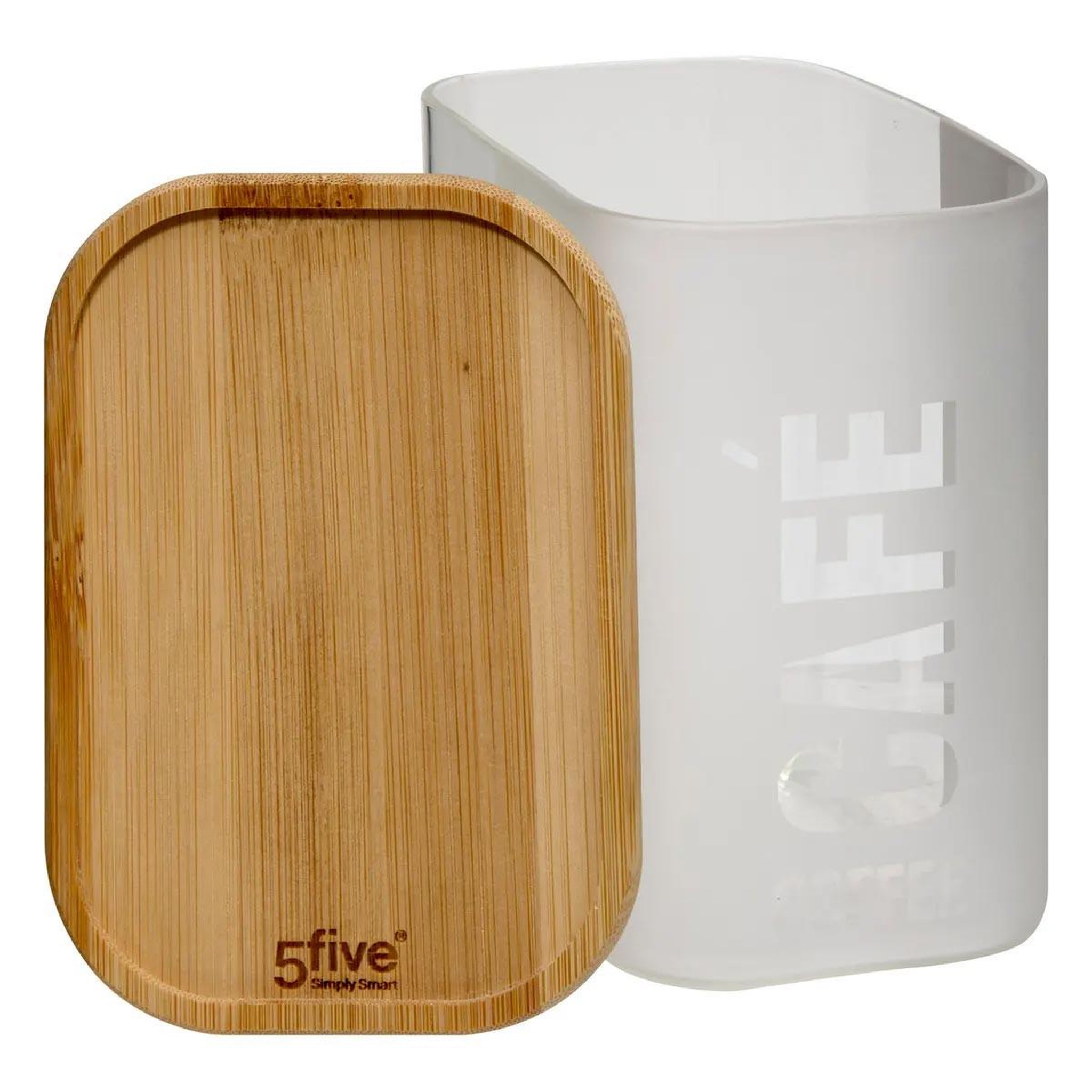 Voir la diapositive 2 : FIVE Boîte à café en verre  glassy  875ml transparent