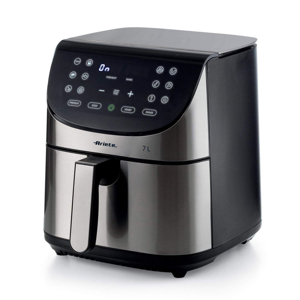 ARIETE Friteuse sans huile digitale ARIETE - inox brossé - XXL 2 kilos - Modele 4628