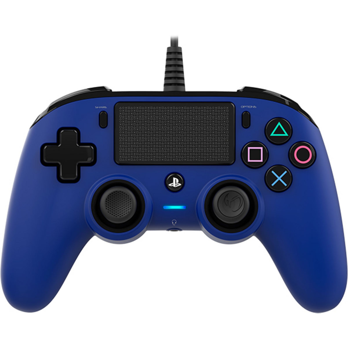 NACON Manette Nacon filaire compacte Bleue PS4