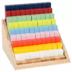 small foot small foot - wooden calculation blocks in box, 100 pcs. 12214