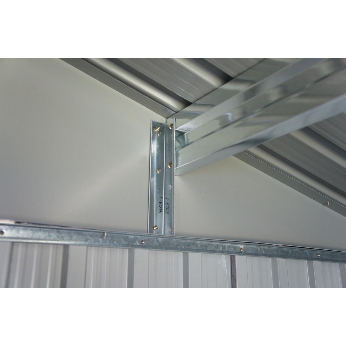 CHALET&JARDIN Abri de jardin métal - Imitation bois - 4,72² - PAO