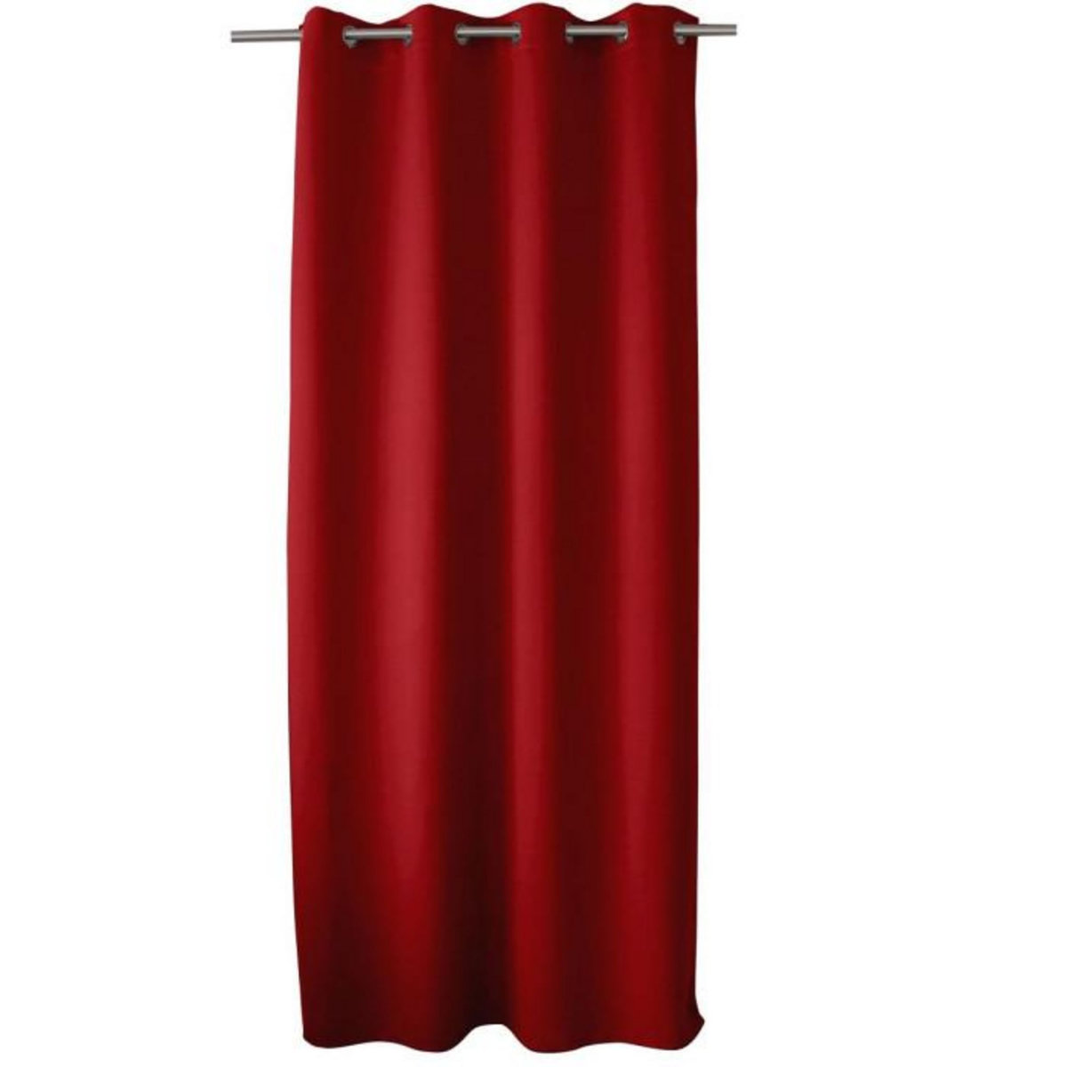 TOILINUX Rideau uni occultant avec oeillets - 140 x 240 cm
