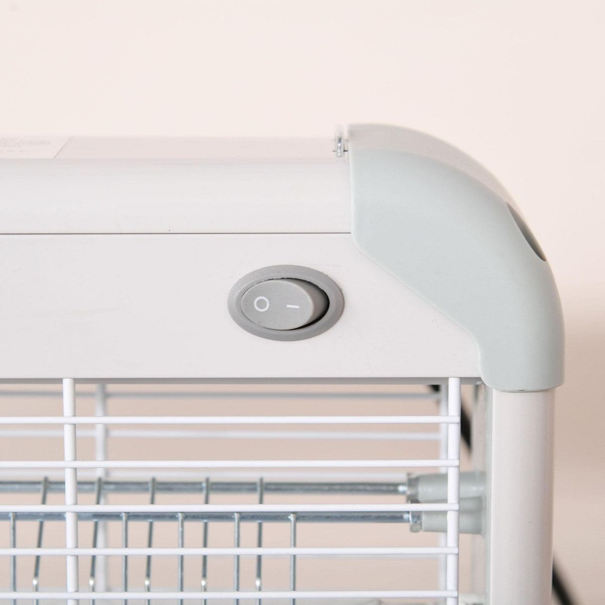 OUTSUNNY Outsunny Lampe UV anti-insectes anti moustique tue mouche électrique destructeur d'insectes 20 W gris