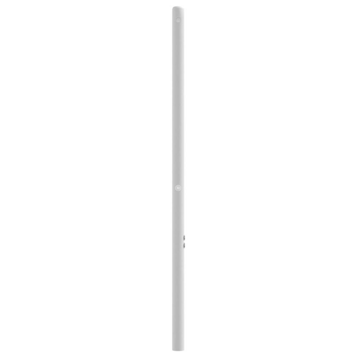 VIDAXL Tete de lit metal blanc 80 cm