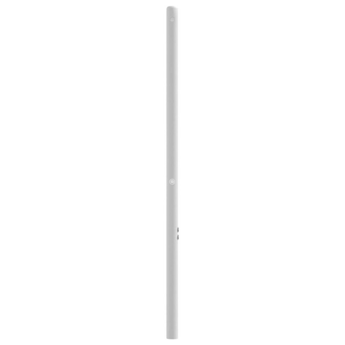 VIDAXL Tete de lit metal blanc 80 cm