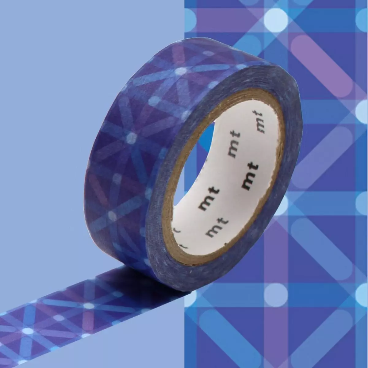 Masking Tape (MT) Masking tape à pois croisés - 1,5 cm x 7 m