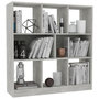 Voir la diapositive 3 : VIDAXL Bibliotheque Gris beton 97,5x29,5x100 cm Bois d'ingenierie