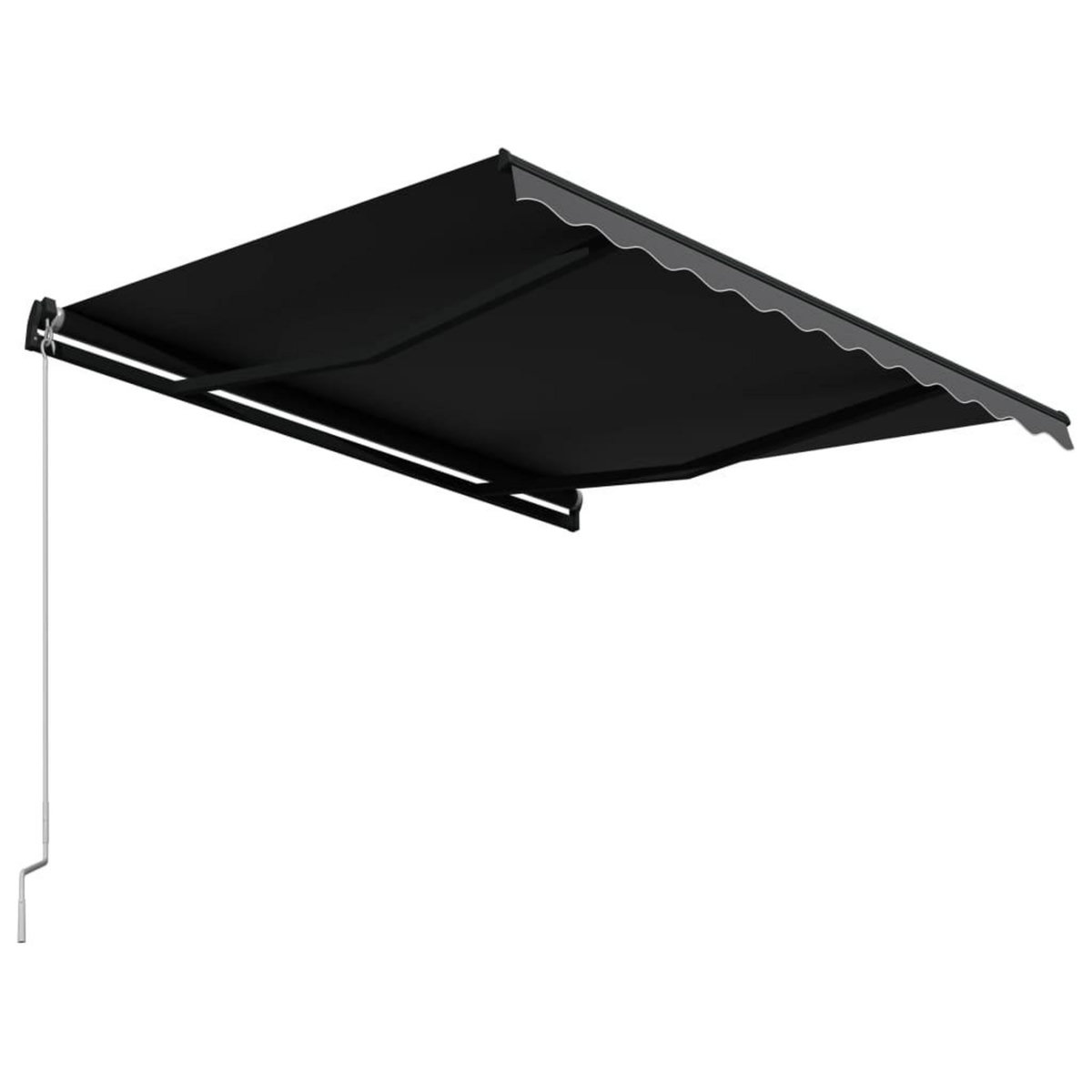 VIDAXL Auvent manuel retractable 300x250 cm Anthracite