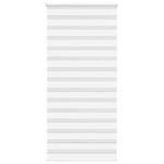 VIDAXL Store zebre blanc 100x230 cm largeur du tissu 95,9cm polyester