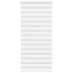 VIDAXL Store zebre blanc 100x230 cm largeur du tissu 95,9cm polyester