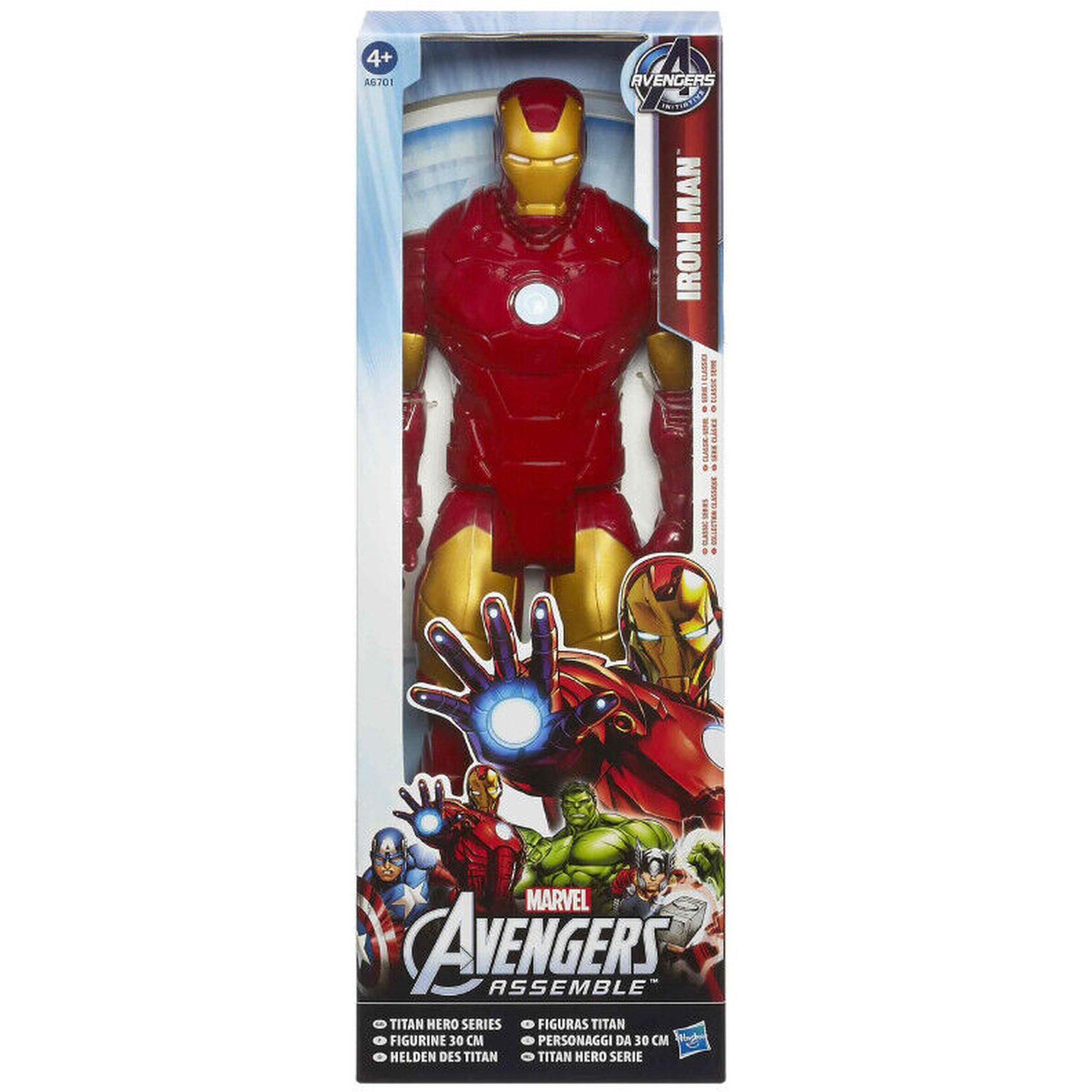 Voir la diapositive 4 : HASBRO Figurine articulée Iron Man 30cm