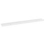 Voir la diapositive 5 : VIDAXL Etageres murales 2 pcs Blanc brillant 80x9x3 cm