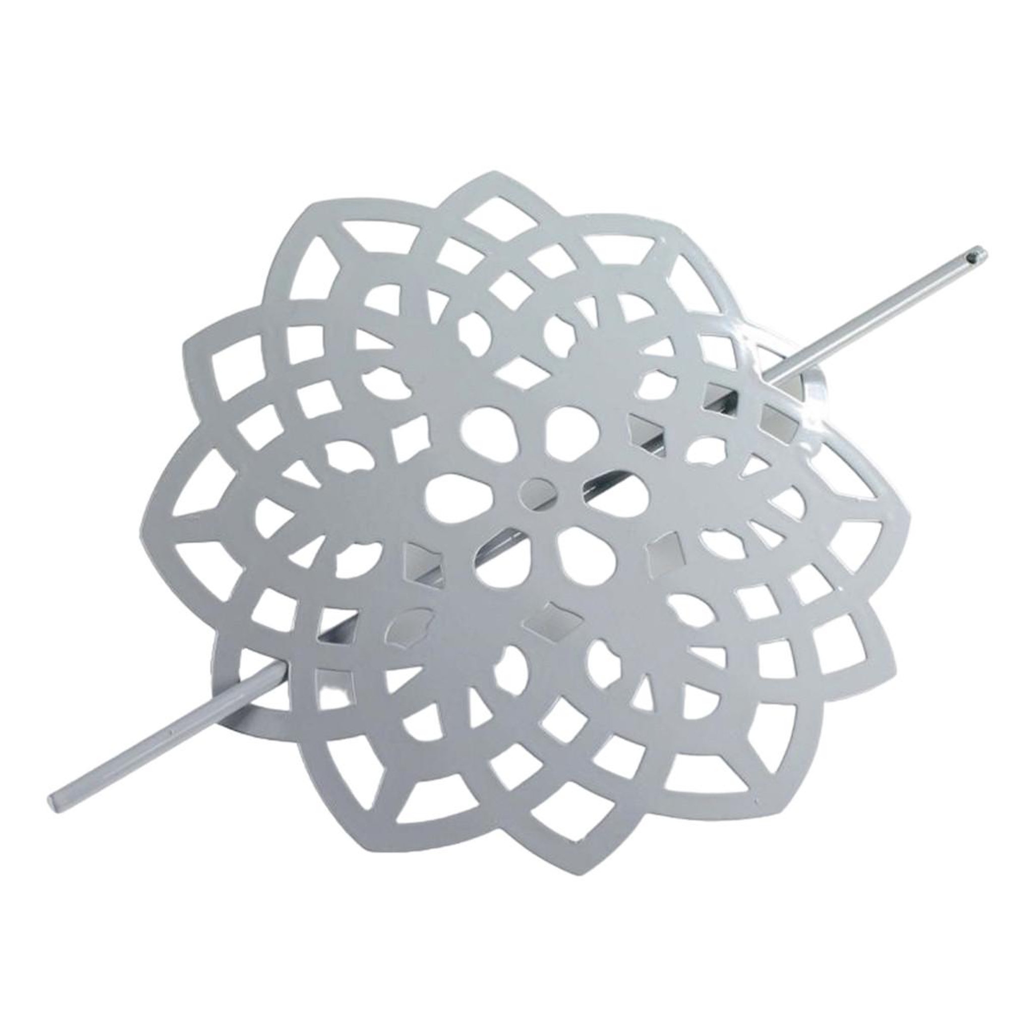 Douceur d'Intérieur Embrasse de rideau broche   rosae  17cm gris