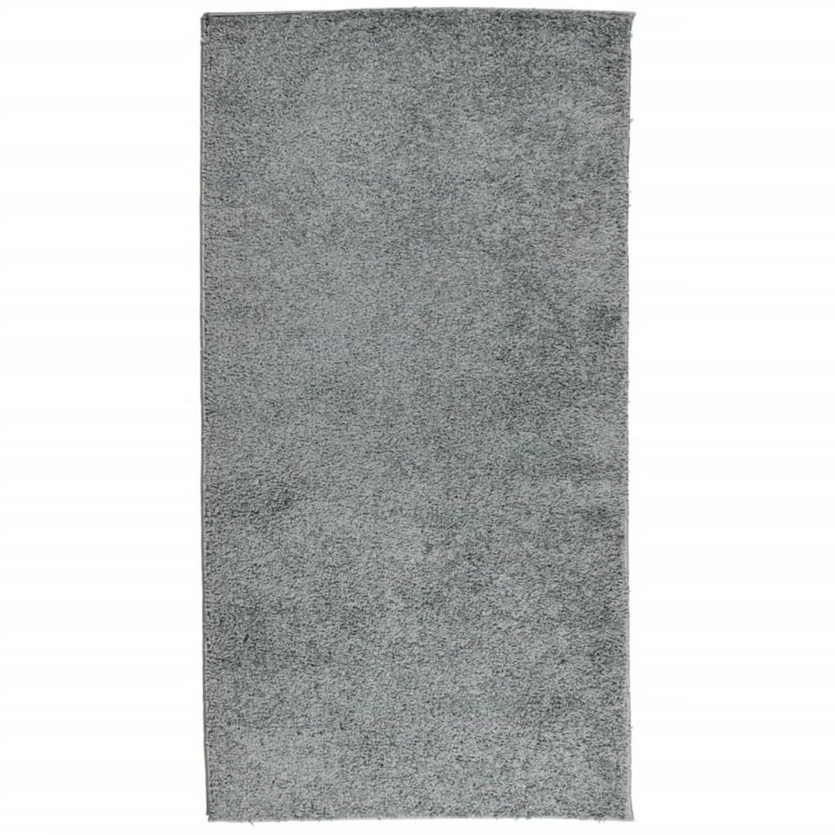 VIDAXL Tapis shaggy PAMPLONA poils longs moderne vert 80x150 cm