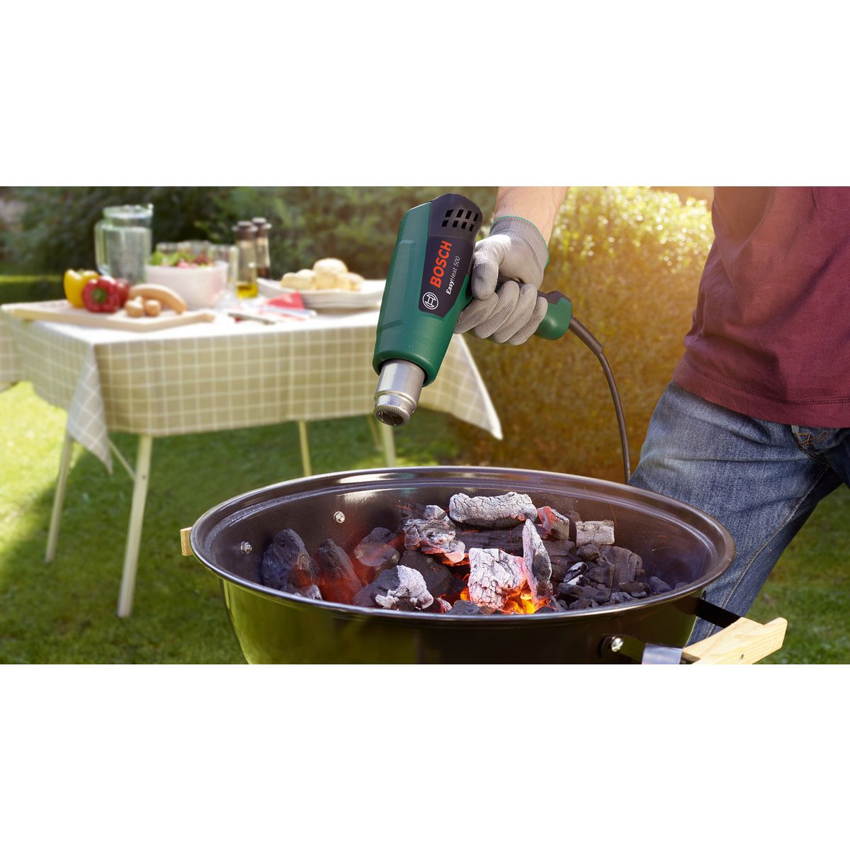 BOSCH Décapeur thermique EasyHeat 500