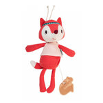 LILLIPUTIENS Alice la renarde, peluche musicale