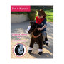 Voir la diapositive 3 : Ponycycle Poney à monter Brun chocolat avec sabot blanc Grand Modèle pour 4 à 9 ans